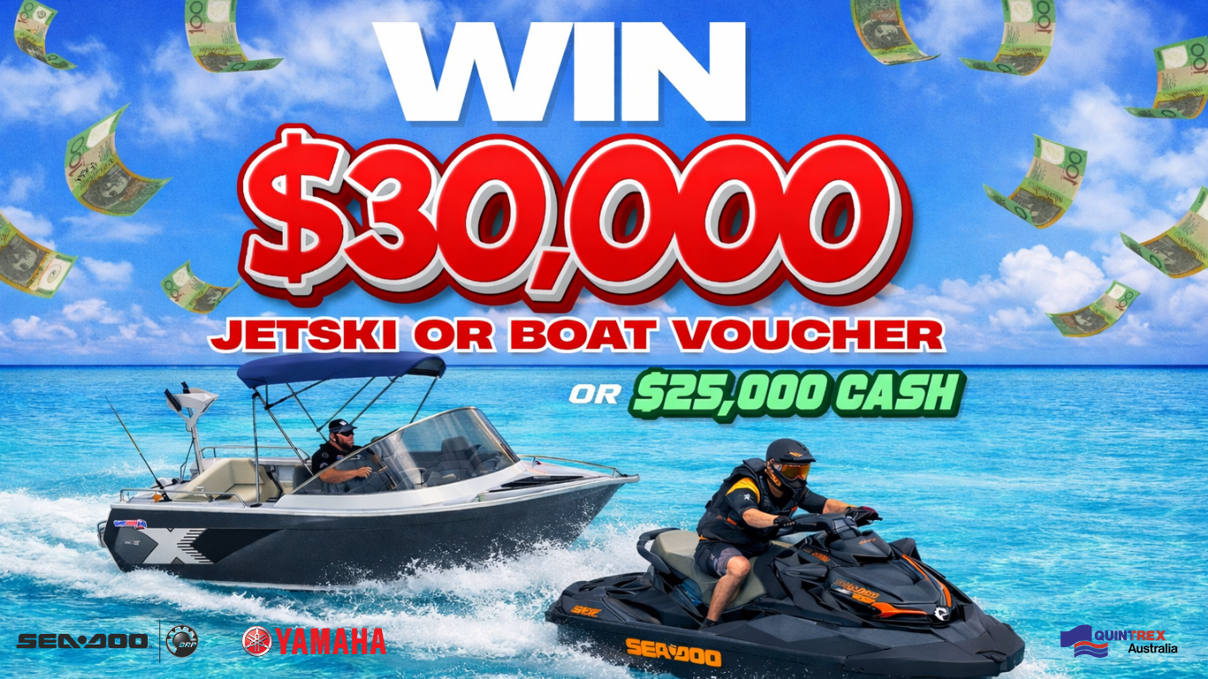 $30,000 Jetski or Boat Voucher or $25,000 CASH
