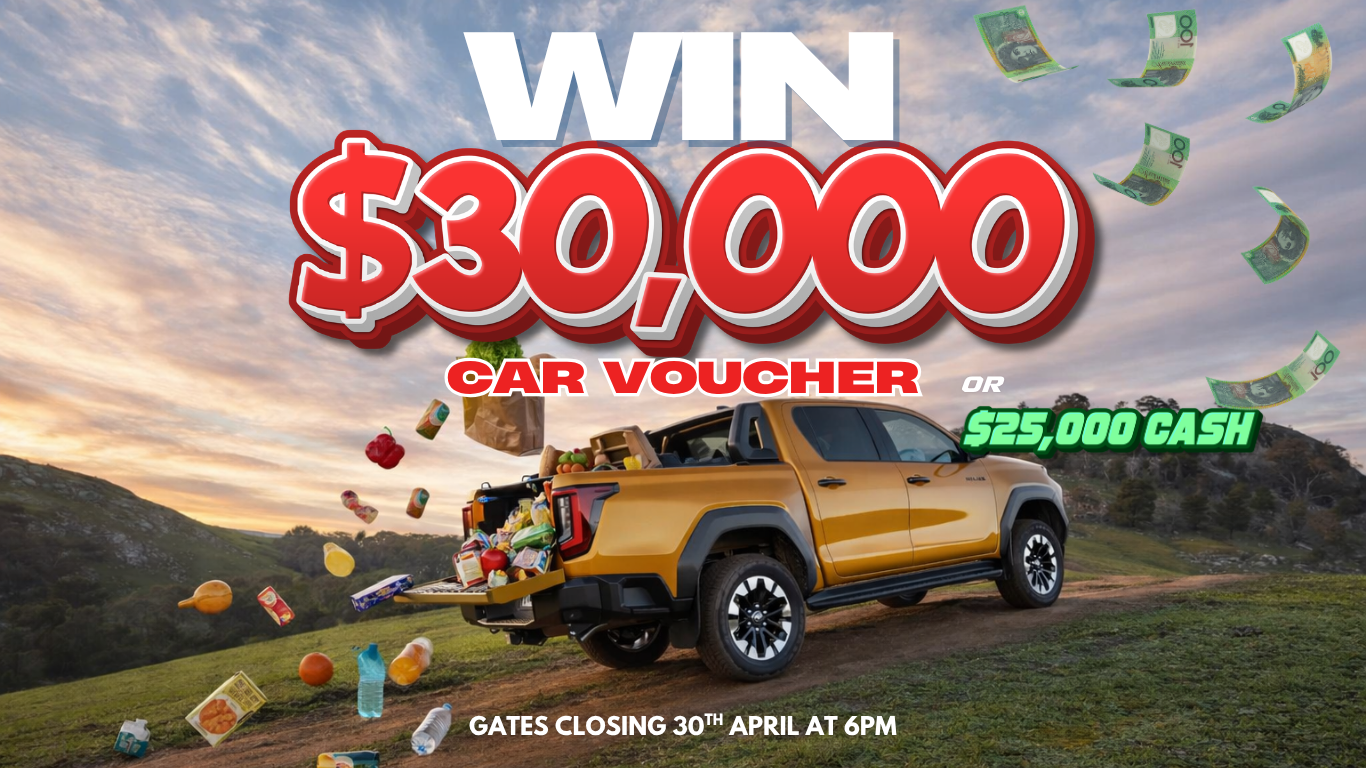 $30,000 Car Voucher or $25,000 TAX FREE CASH!